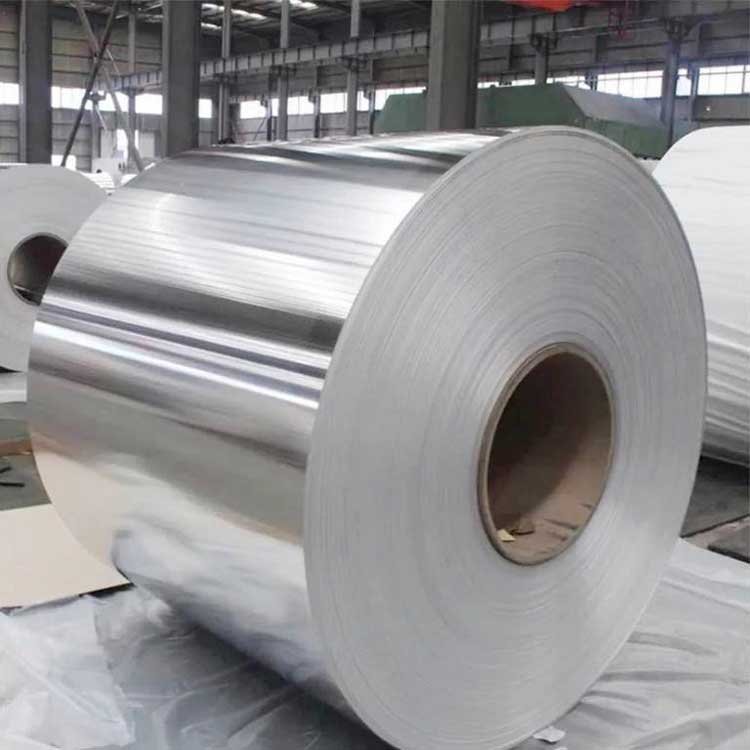1000mm Aluminum Foil Coils In Roll Hot Rolled 8mm