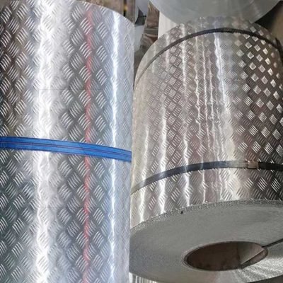 Aluminium Aluminum Checkered Coil